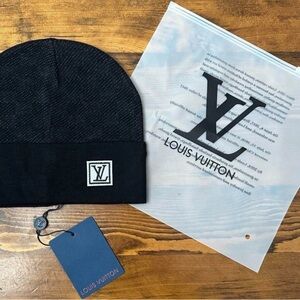 Louis Vuitton Black Knit beanie